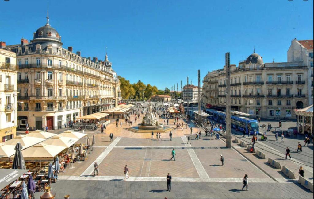 Appartement T3 Sur L'Esplanade De L'Europe Montpellier Ngoại thất bức ảnh